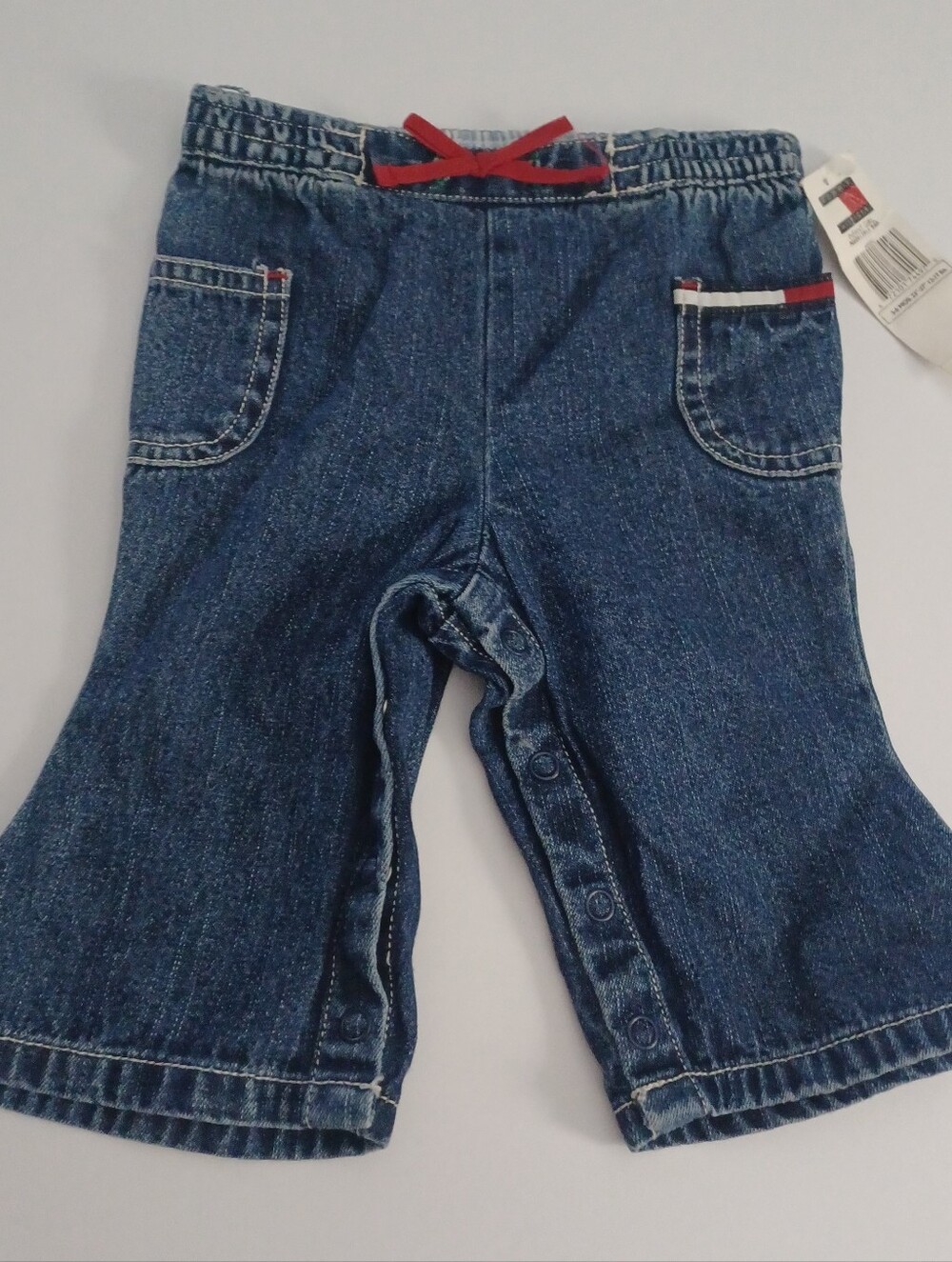 Vintage Tommy Hilfiger Logo Jeans Sz 3/6M